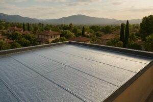 خرید ایزوگام با روکش آلومینومی مناسب پروژه‌هایی است که نیاز به مقاوم سازی در برابر تابش شدید نور خورشید دارند.