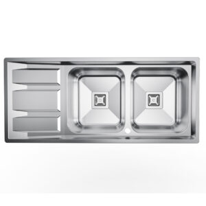 سینک ظرفشویی استیل مدل 8112S