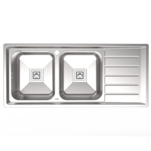 سینک ظرفشویی استیل مدل 8102S