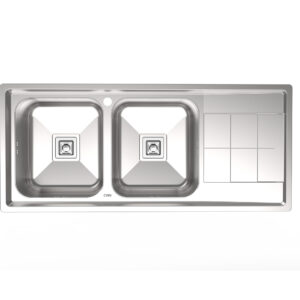 سینک ظرفشویی استیل مدل 8152S