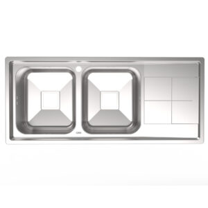 سینک ظرفشویی استیل مدل 8171S