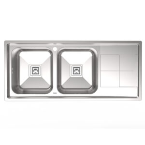 سینک ظرفشویی استیل مدل 8172S