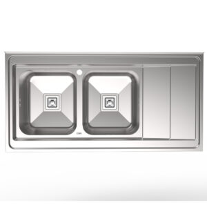سینک ظرفشویی استیل مدل 9162
