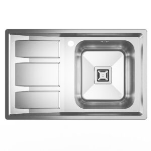 سینک ظرفشویی استیل مدل 4112