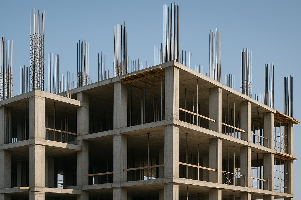 اسکلت بتنی یک سیستم ساخت و ساز است که از بتن مسلح به عنوان ماده اصلی برای ساخت اجزای سازه‌ای استفاده می‌کند