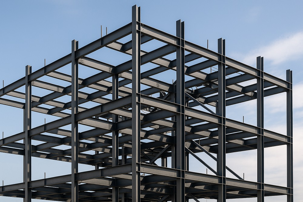 اسکلت فلزی ساختمان یکی از سیستم های ساخت و ساز است که در آن اعضای سازه از فولاد یا آلیاژهای فلزی ساخته می‌شوند