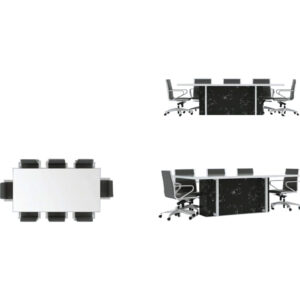 میز کنفرانس مدل آسو