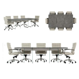 میز کنفرانس مدل بلونی